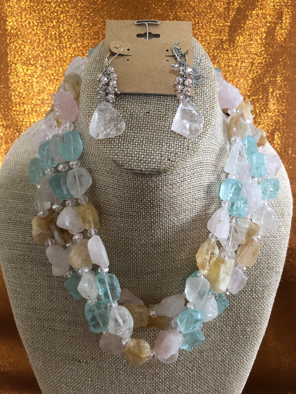 Artic, Multi Color , Handmade Necklace